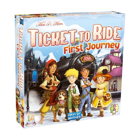 Ticket To Ride® First Journey Europe Board Game By Days...